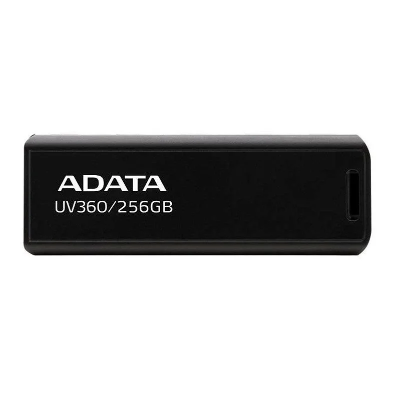 Pen Drive 256 Gb Adata Auv360-256G-Rbk, Usb 3.2, Preto