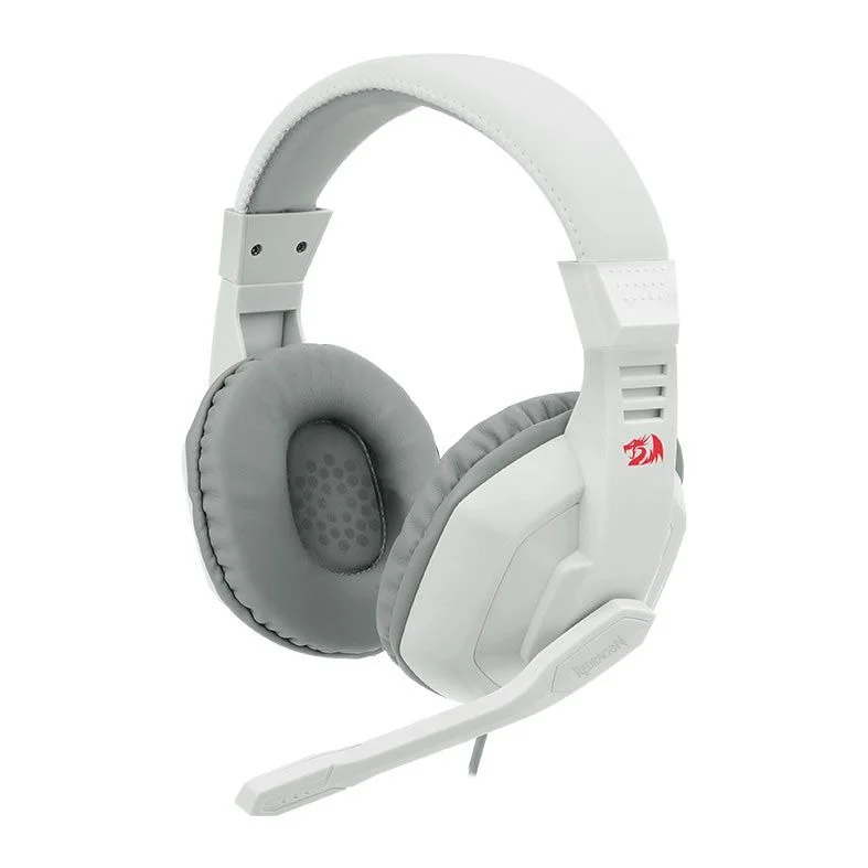 Headset Gamer Redragon Ares H120W, 2x P2, Branco
