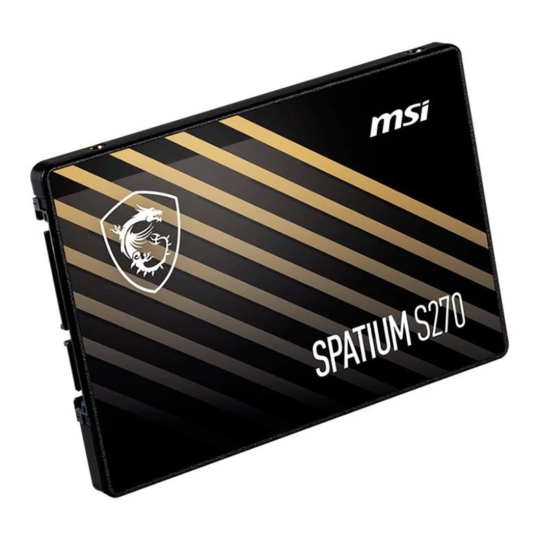 Ssd Sata3 240 Gb Msi Spatium-S270-240G, Lê: 500 Mb/S, Grava: 400 Mb/S