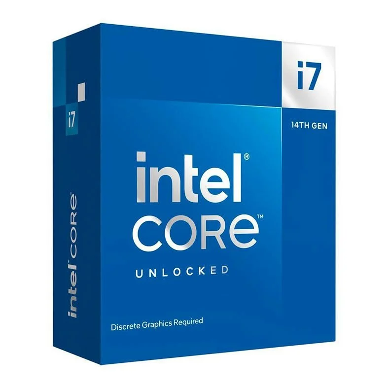 Processador 1700 Intel 14ª Geração Core I7-14700Kf, 3.4Ghz, Max 5.6Ghz, Cache 33Mb, Sem Vídeo, Bx8071514700Kf