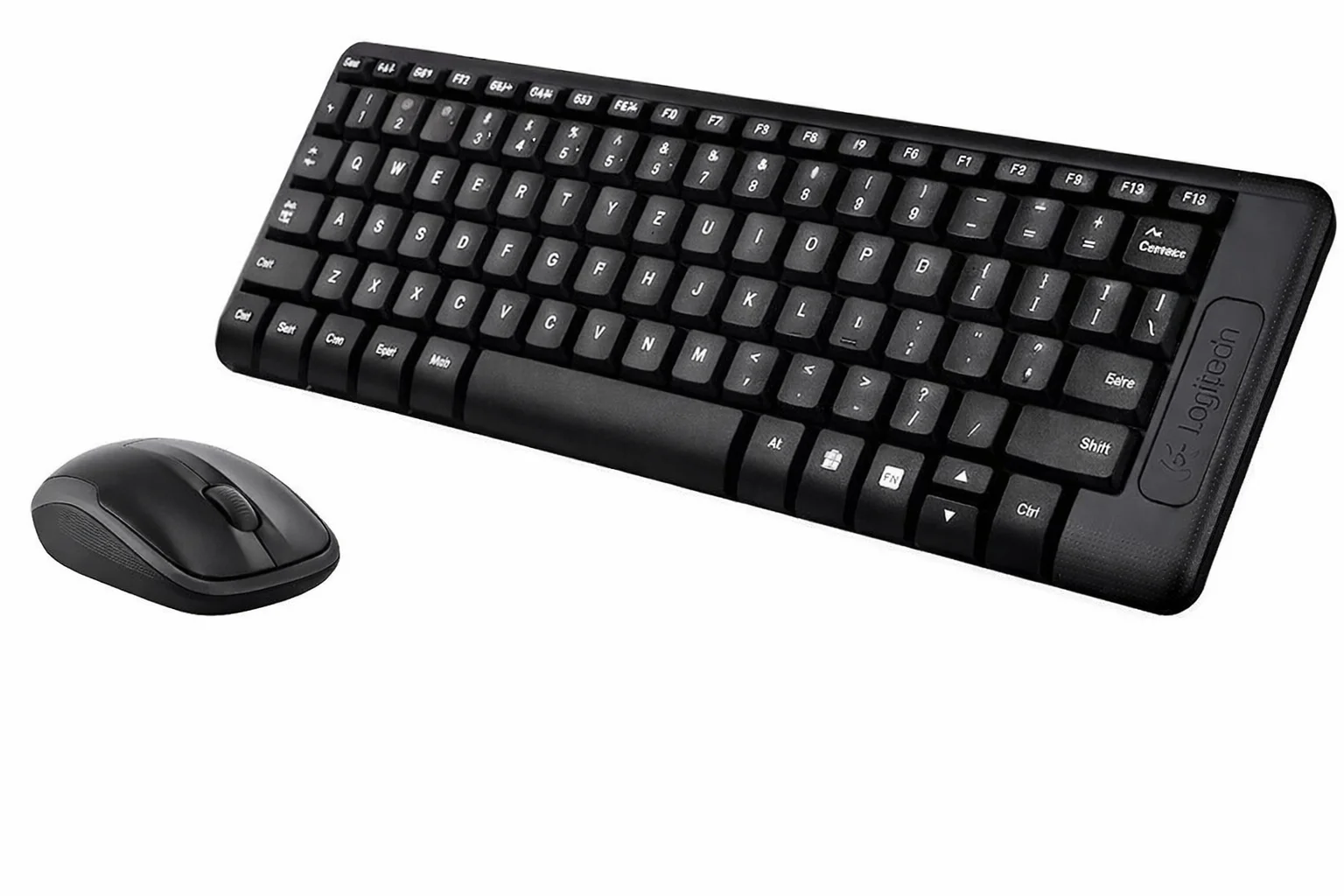 Kit Teclado E Mouse Sem Fio Logitech Mk220, Compacto, Preto, Abnt2, 920-004431