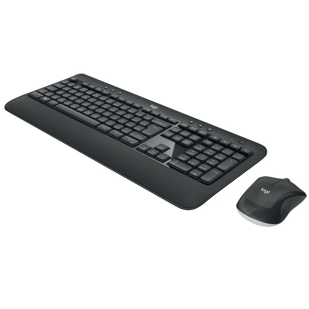 Kit Teclado E Mouse Sem Fio Logitech Mk540, Cinza, Multimídia, Unifying, Abnt2, 920-008674