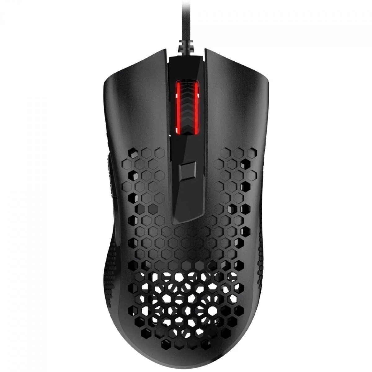 Mouse Gamer Redragon M808-N Storm Basic, 12.400 Dpi, 6 Botões, Sensor Pwm3327, Usb, Preto