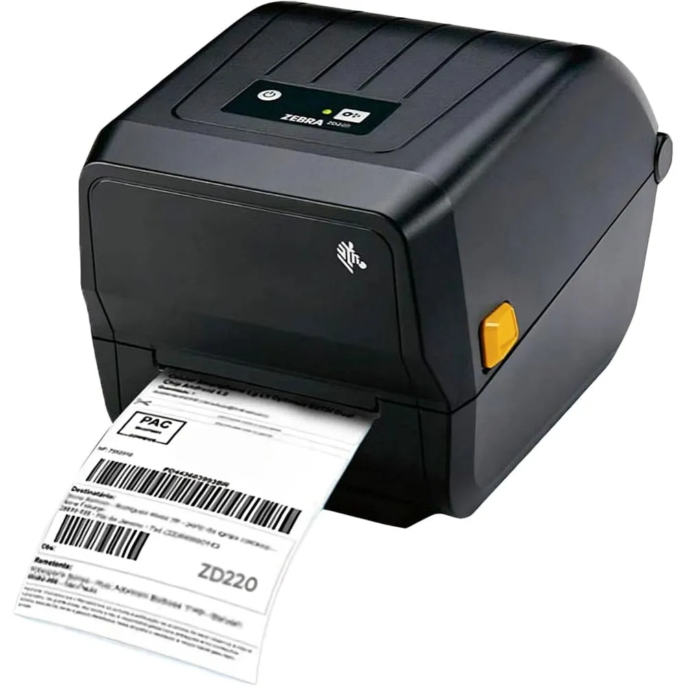 Impressora Térmica Zebra, Etiqueta, Zd220T, Usb