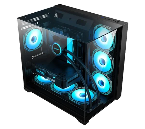 Pc Gamer Rtx 5070 Ti 16Gb, Ryzen 9 7950X3D, 32Gb Ddr5 5600 Mhz, Ssd 1Tb Nvme, Asrock X670E, Fonte 1000W, Gabinete Kmex