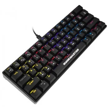 Teclado Gamer Usb Mecânico Kmex Spectra Fury Kbl88, Preto, Switch Blue, Led, Abnt2