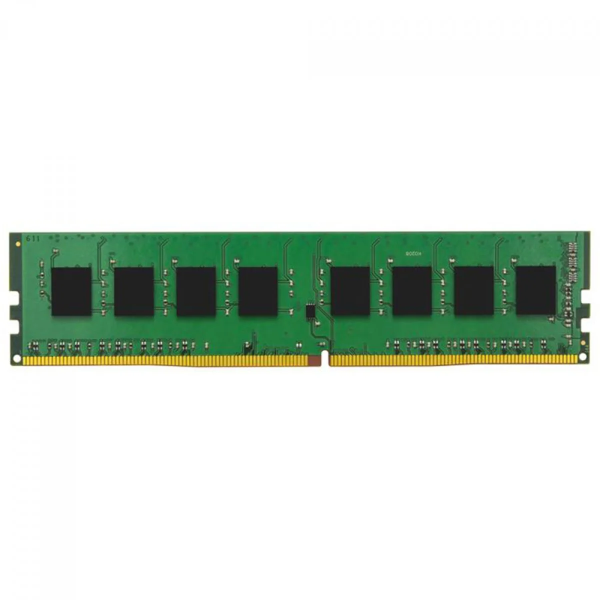 Memória Desktop Ddr4 08Gb/3200 Mhz Kingston, Cl 22, 1.2V, Kvr32N22S6-8, Verde
