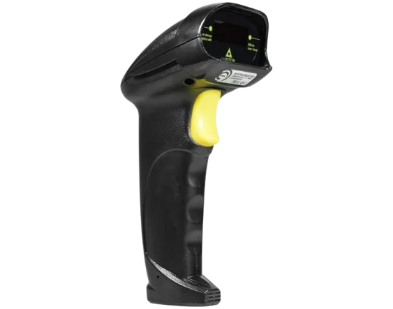 Leitor De Código De Barras Kmex Lbsm620, 1D, Receptor Usb Sem Fio, Preto