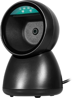 Leitor De Código De Barras Kmex Lbvp823, 1D/2D, Usb, Mesa, Preto