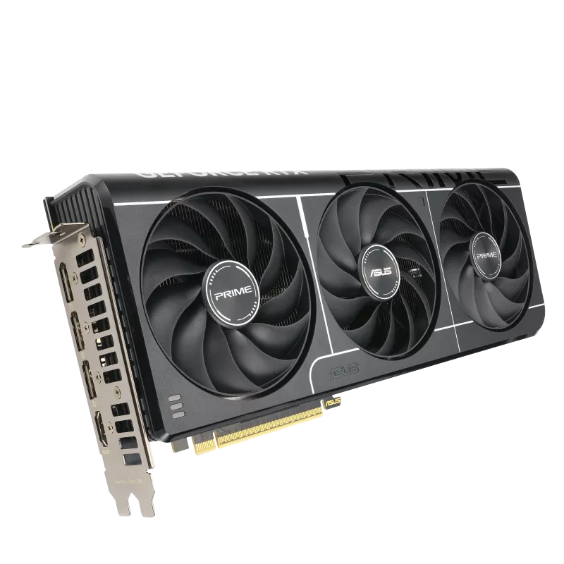 Placa De Vídeo Geforce Ddr7 12Gb/192Bits Rtx 5070 Asus, 3 Fans, Dp, Hdmi, Prime-Rtx5070-O12G, Preta