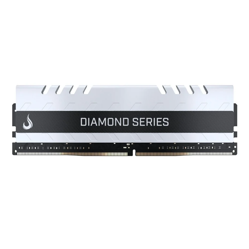 Memória Desktop Ddr4 16Gb/3200 Mhz Rise Mode Diamond Series, Cl16, 1.35V, Rm-D4-16G-3200Dw, Branca